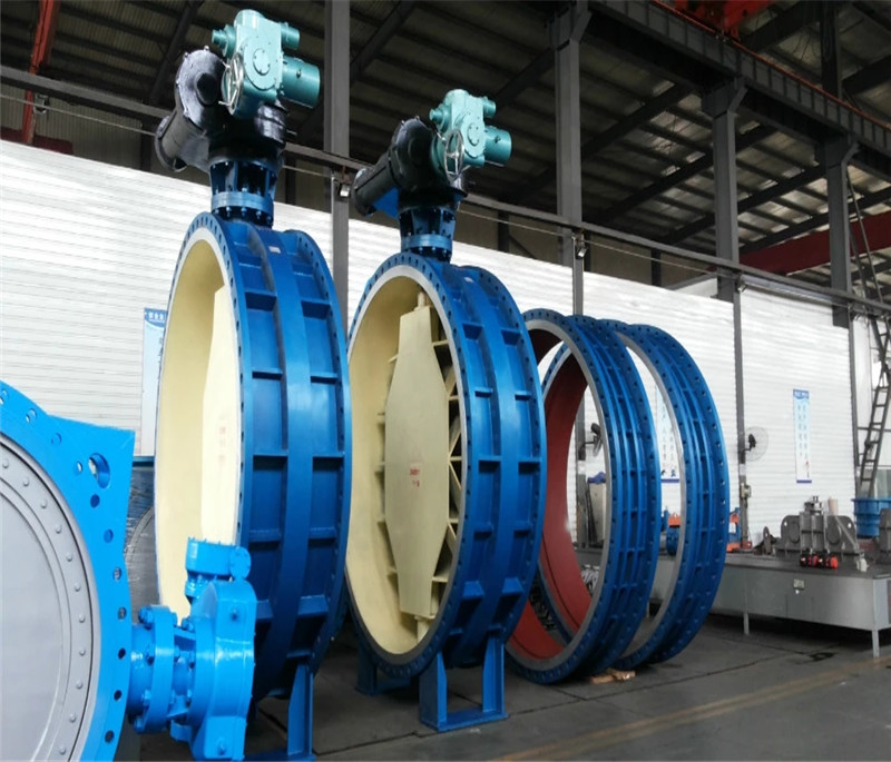 Cast iron rubber seat Butterfly Valve Water Type